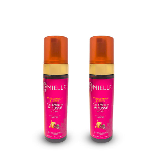 White Smoke Mielle’s Pomegranate and Honey Curl Defining Mousse 2 Packs