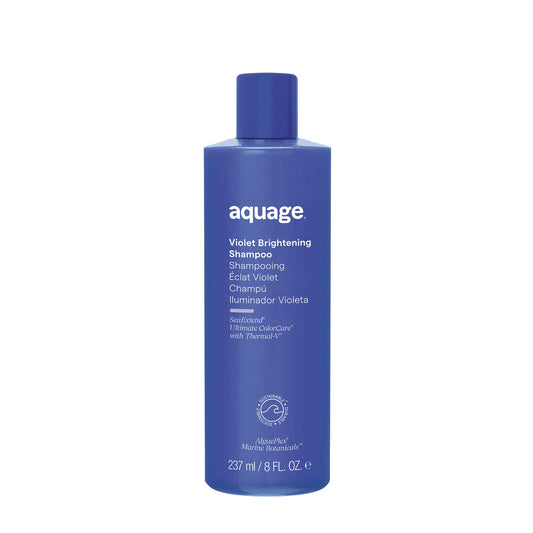 Dark Slate Blue Aquage Violet Brightening Shampoo 8 Fl Oz