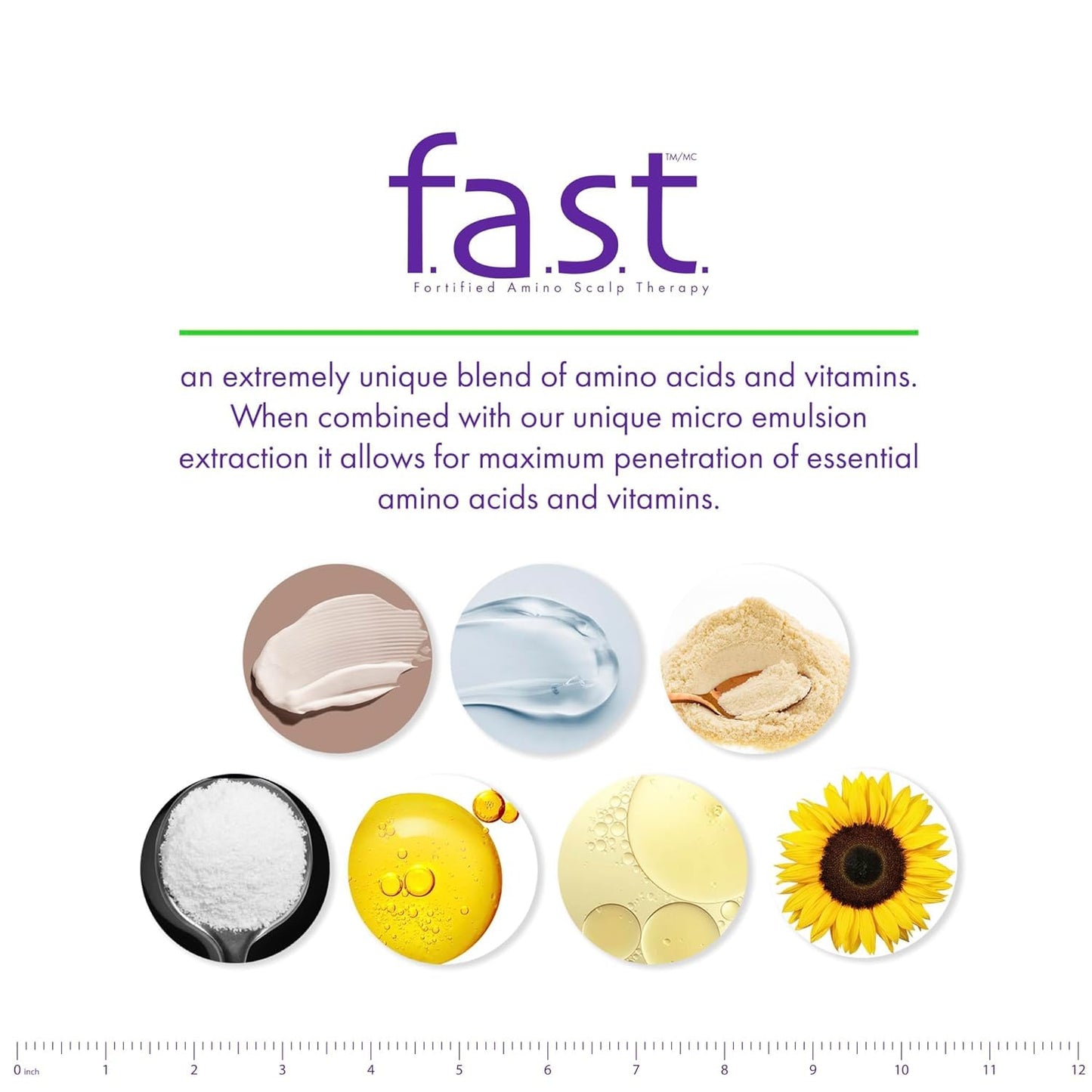 White Smoke Nisim F.A.S.T. Fortified Amino Scalp Therapy Invigorating Extract 3 oz