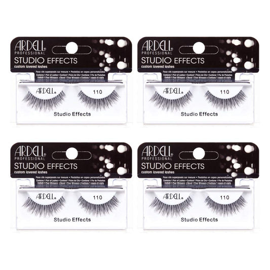 White Smoke Ardell Studio Effects 110 Black, 4 Pack
