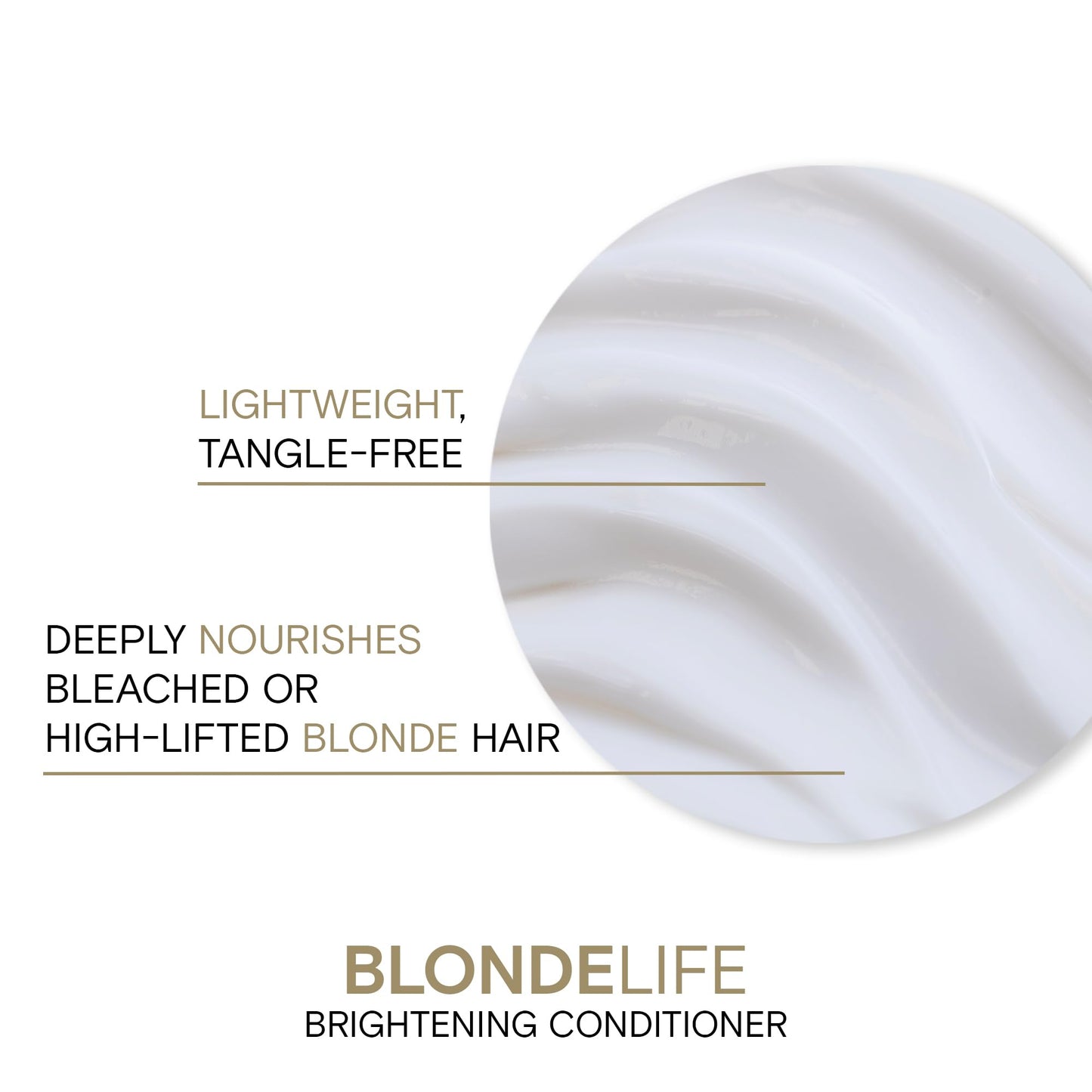 White Smoke Joico Blonde Life Brightening Conditioner | For Blonde Hair | Illuminate Hydration & Softness | Add Softness & Smoothness | Sulfate Free | With Monoi & Tamanu Oil | 33.8 Fl Oz
