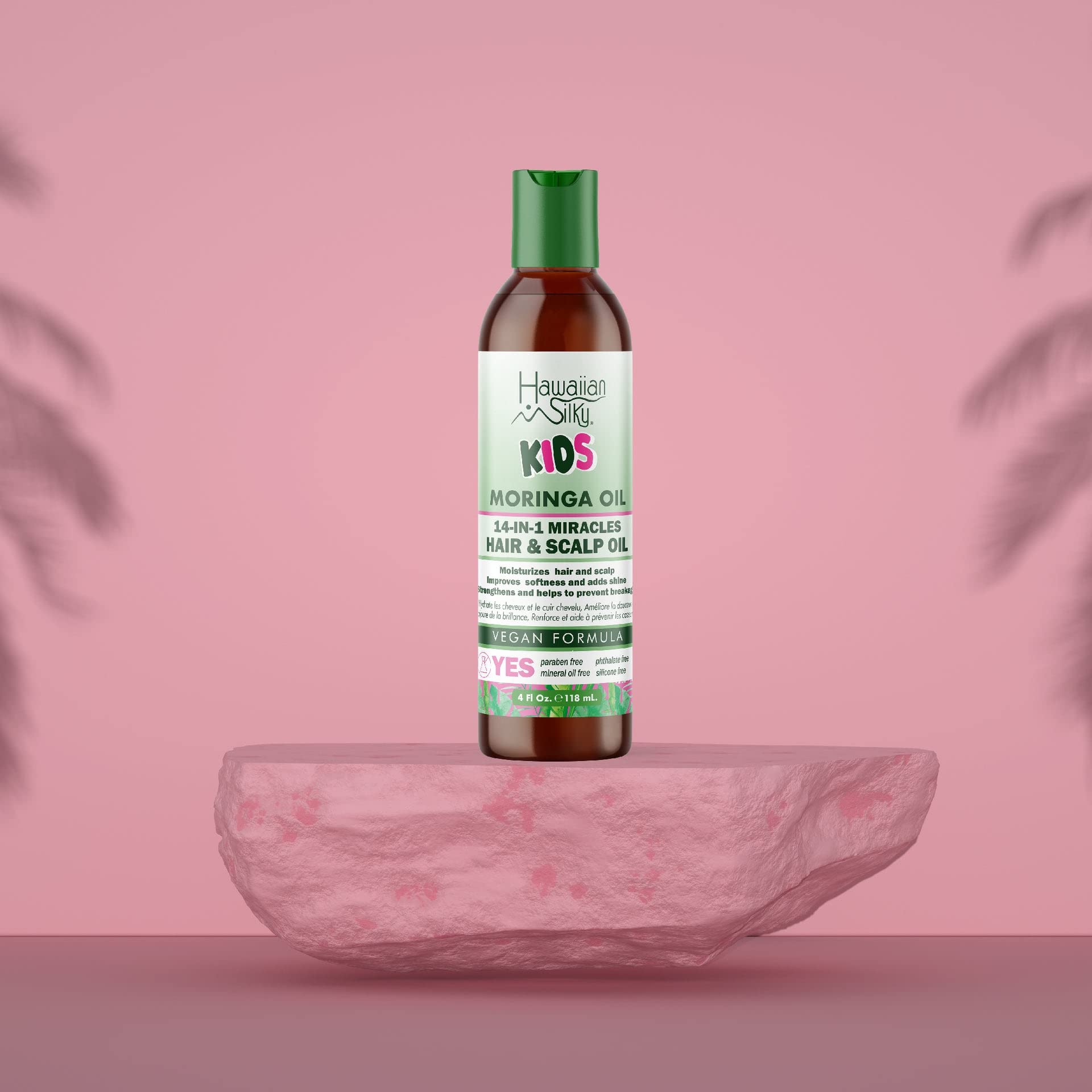 Rosy Brown Hawaiian Silky Kids Moringa Oil & Shea Butter Oil