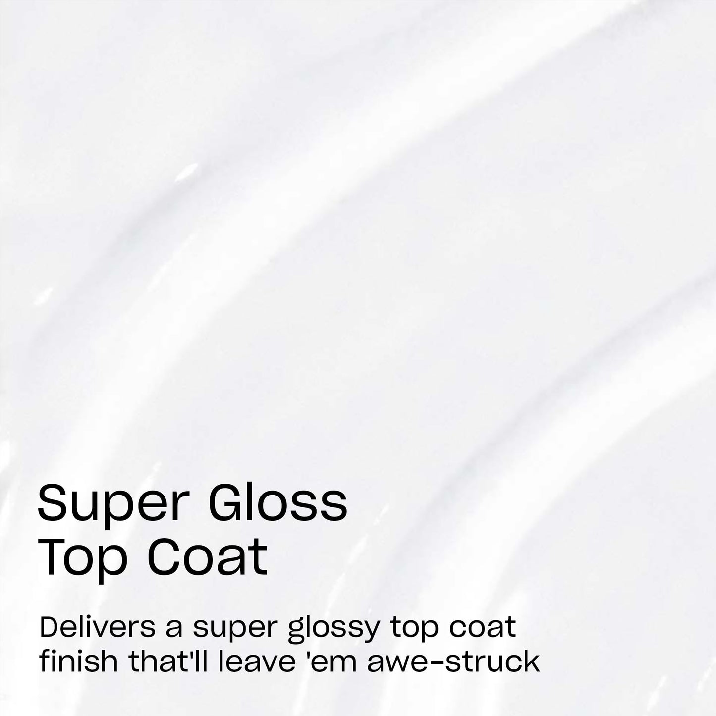 White Smoke OPI GelColor Super Gloss Top Coat | LED Cure Gel Nail Polish with High Shine Finish | Protects Color, Scratch-Resistant & Prevents Chipping | 0.5 Fl Oz