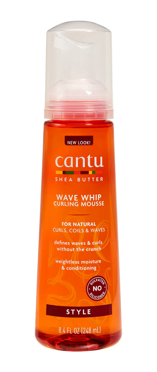 White Smoke Cantu Shea Butter Natural Curl Mousse (Pack of 3)