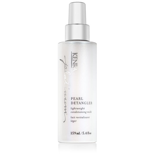White Smoke Kenra Professional Platinum Pearl Detangler | Lightweight Conditioning Milk | Adds Moisture & Slip | Effortless Detangling & Manageability | Thermal Protection Up To 450F | All Hair Types | 5.4 fl. oz