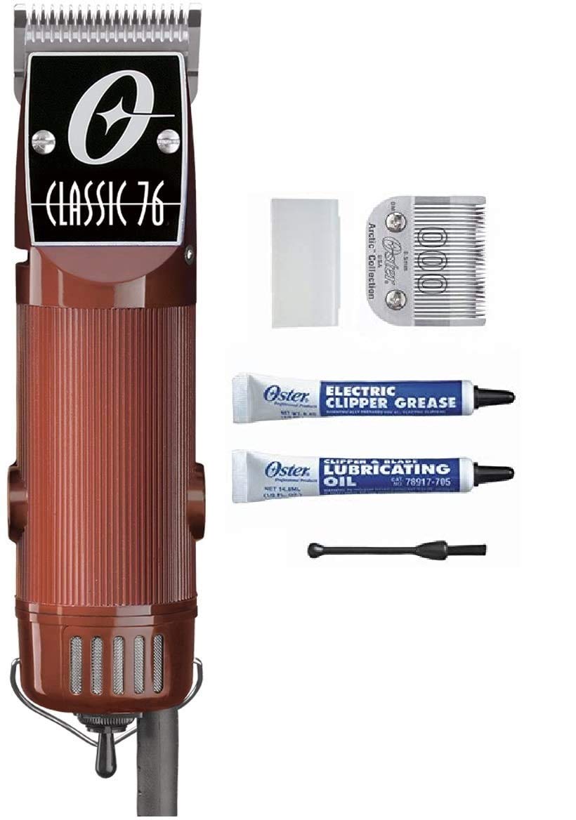White Smoke Oster Classic 76 Clipper, Two Blades