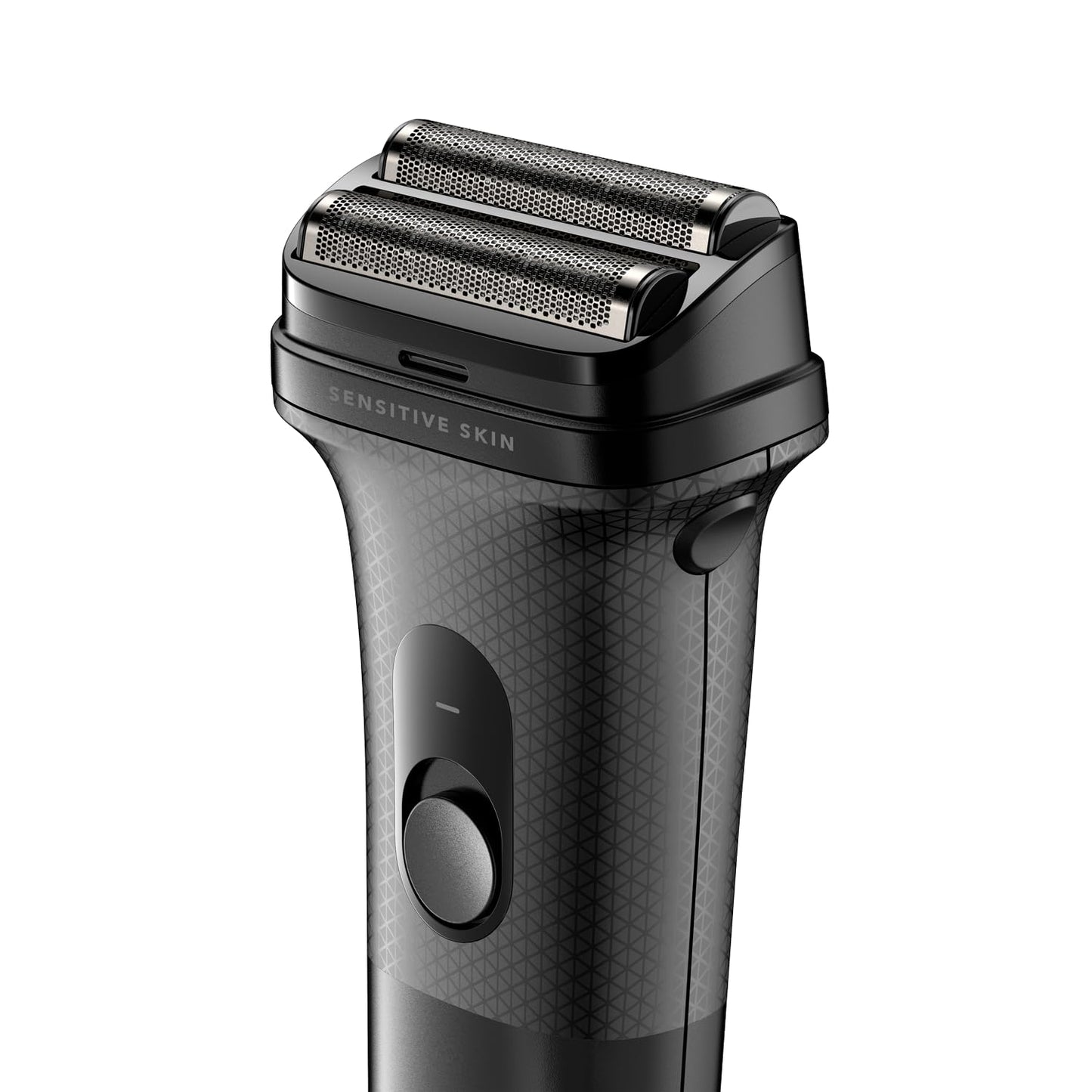 White Smoke Andis 17480 Inform Lithium-Ion Electric Foil Shaver with Sensitive Skin Foil Head, Rechargeable, 10,000 SPM, Includes Blade Brush, Black