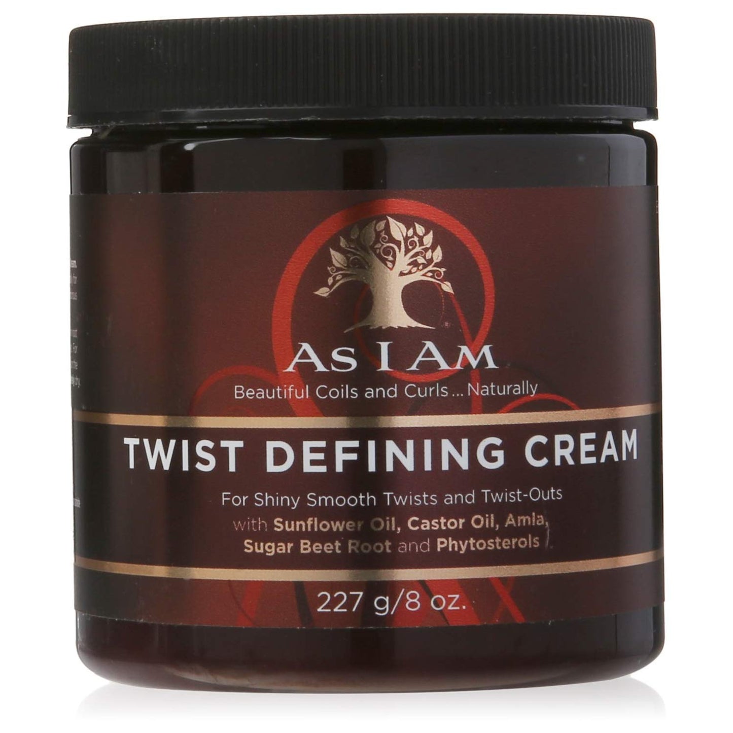 Dark Slate Gray As I Am Twist Defining Cream, 8 Ounce
