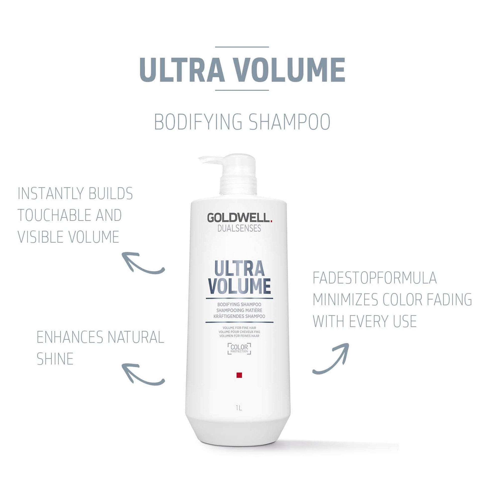 White Smoke Goldwell Dualsenses Ultra Volume Bodifying Shampoo 1L