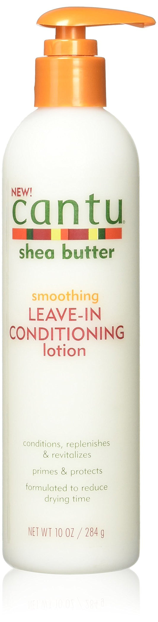 White Smoke Cantu Shea Butter Smoothing Leave-In Conditioning Lotion, 10 Ounce (Pack of 4)