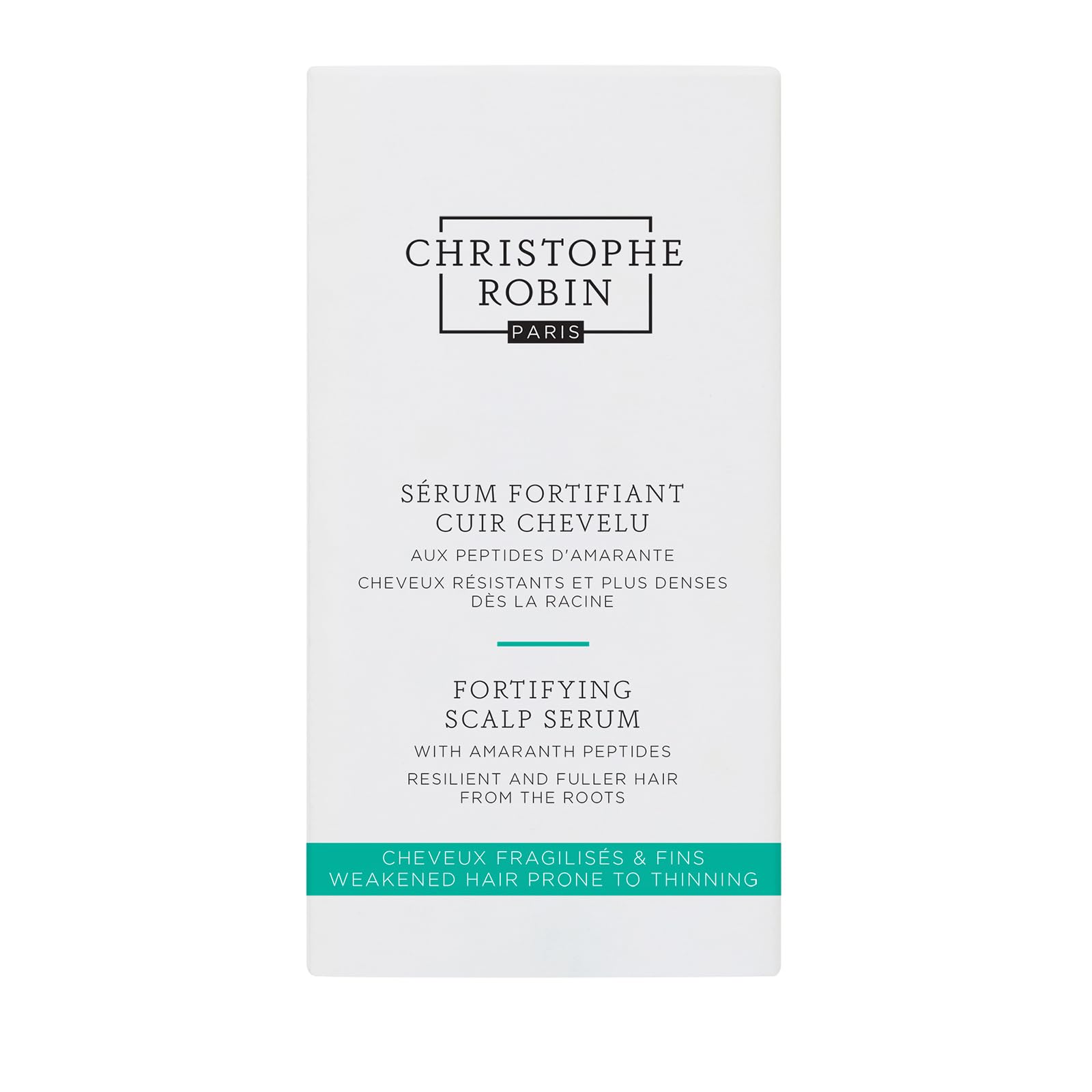 Lavender Christophe Robin Fortifying Scalp Serum with Amaranth Peptides - Hair Density 1.6 fl. oz