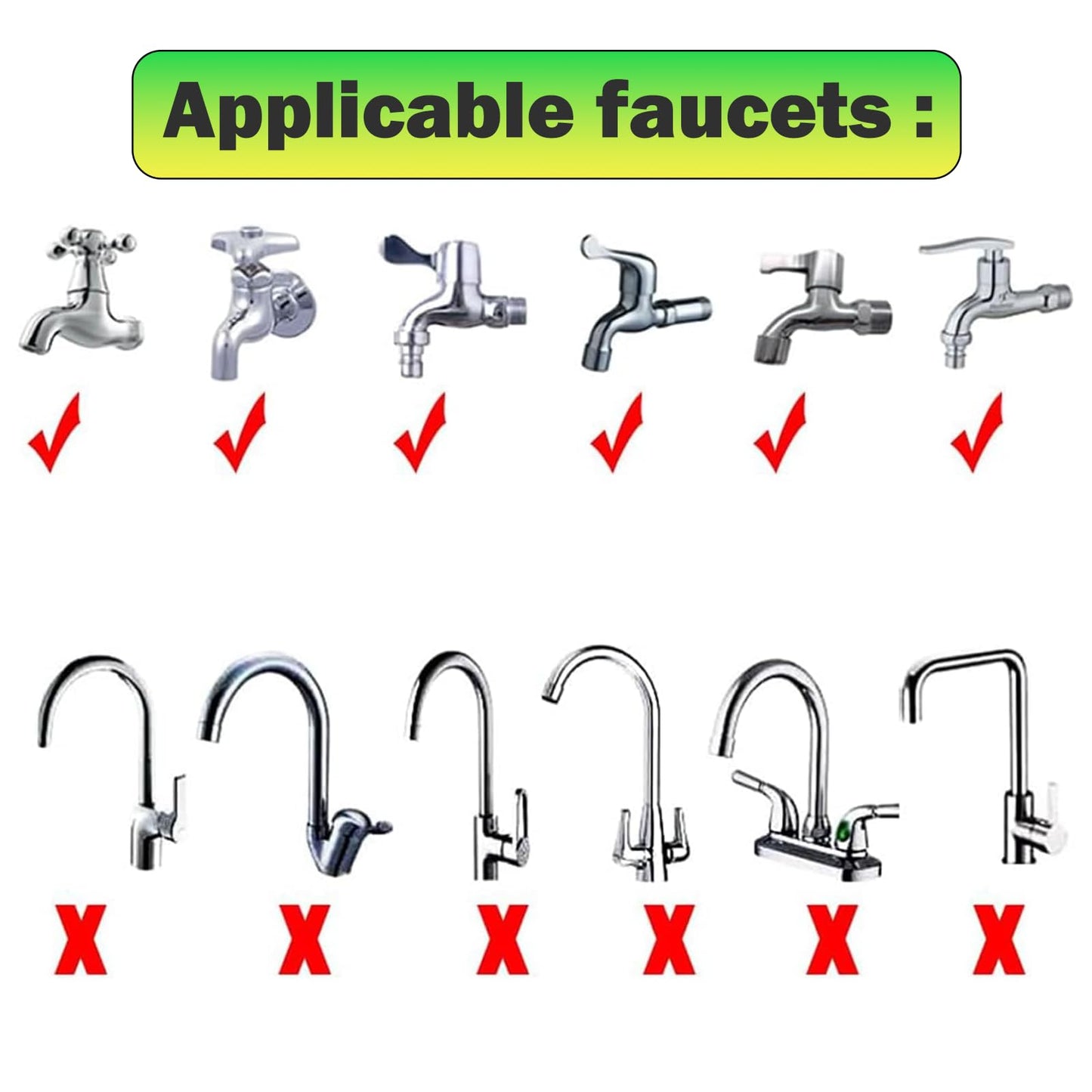 White Smoke 4m/13.12ft Sink Spray Hose Portable Faucet Sprayer Garden, Shampoo Sprayer Handheld Shower Head Spray Hose for Pets, Bathing Baby, Washing Hair, Rinsing Vegetables