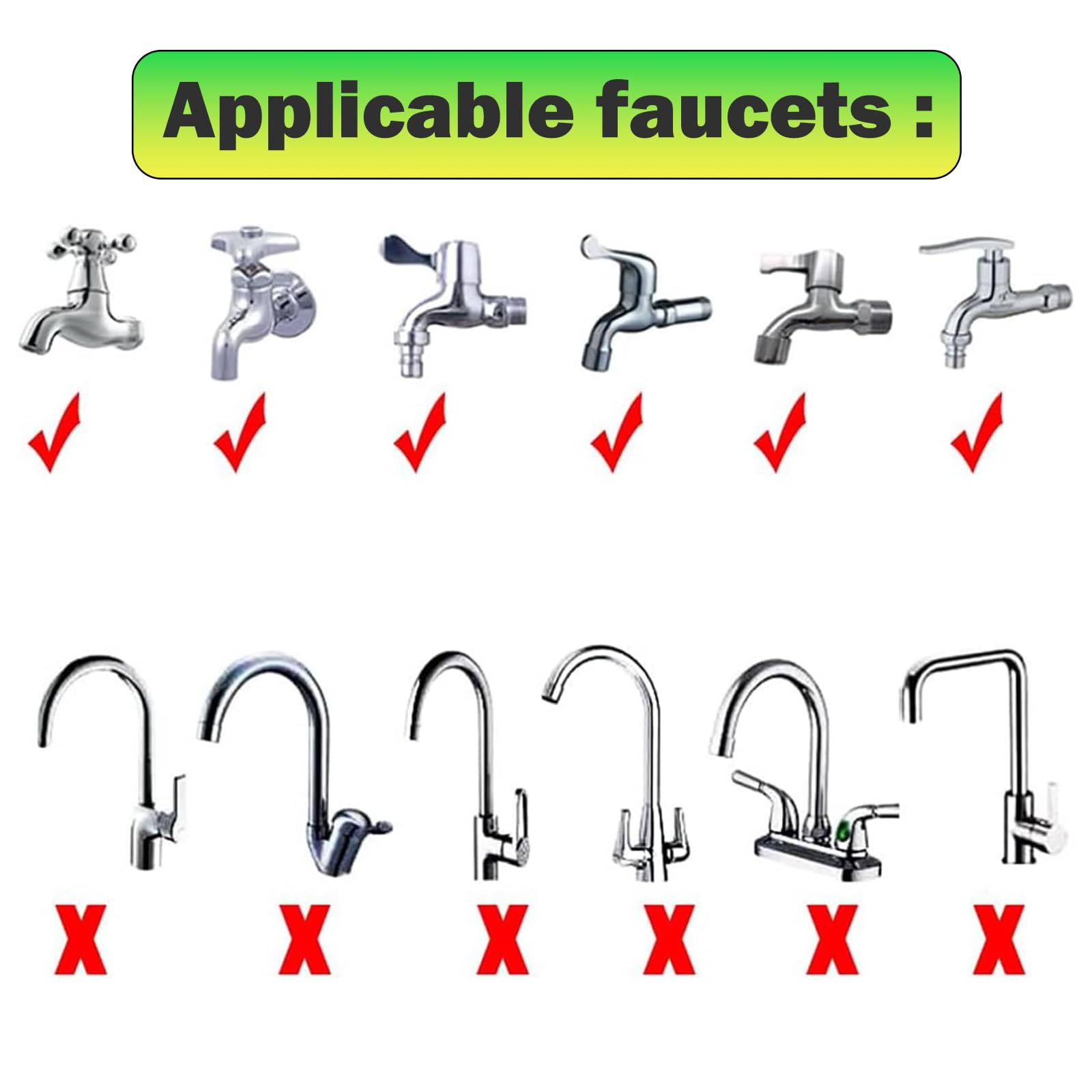 White Smoke 4m/13.12ft Sink Spray Hose Portable Faucet Sprayer Garden, Shampoo Sprayer Handheld Shower Head Spray Hose for Pets, Bathing Baby, Washing Hair, Rinsing Vegetables