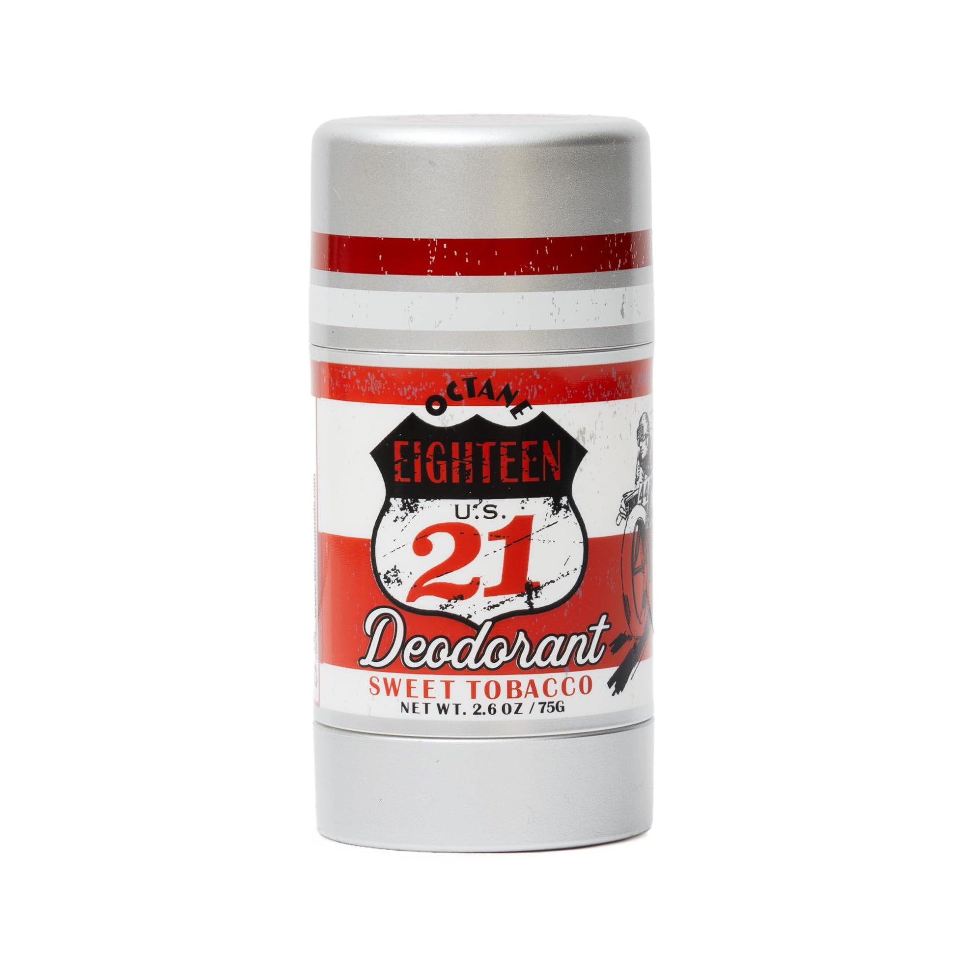 Light Gray 18.21 Man Made Deodorant Stick, Sweet Tobacco