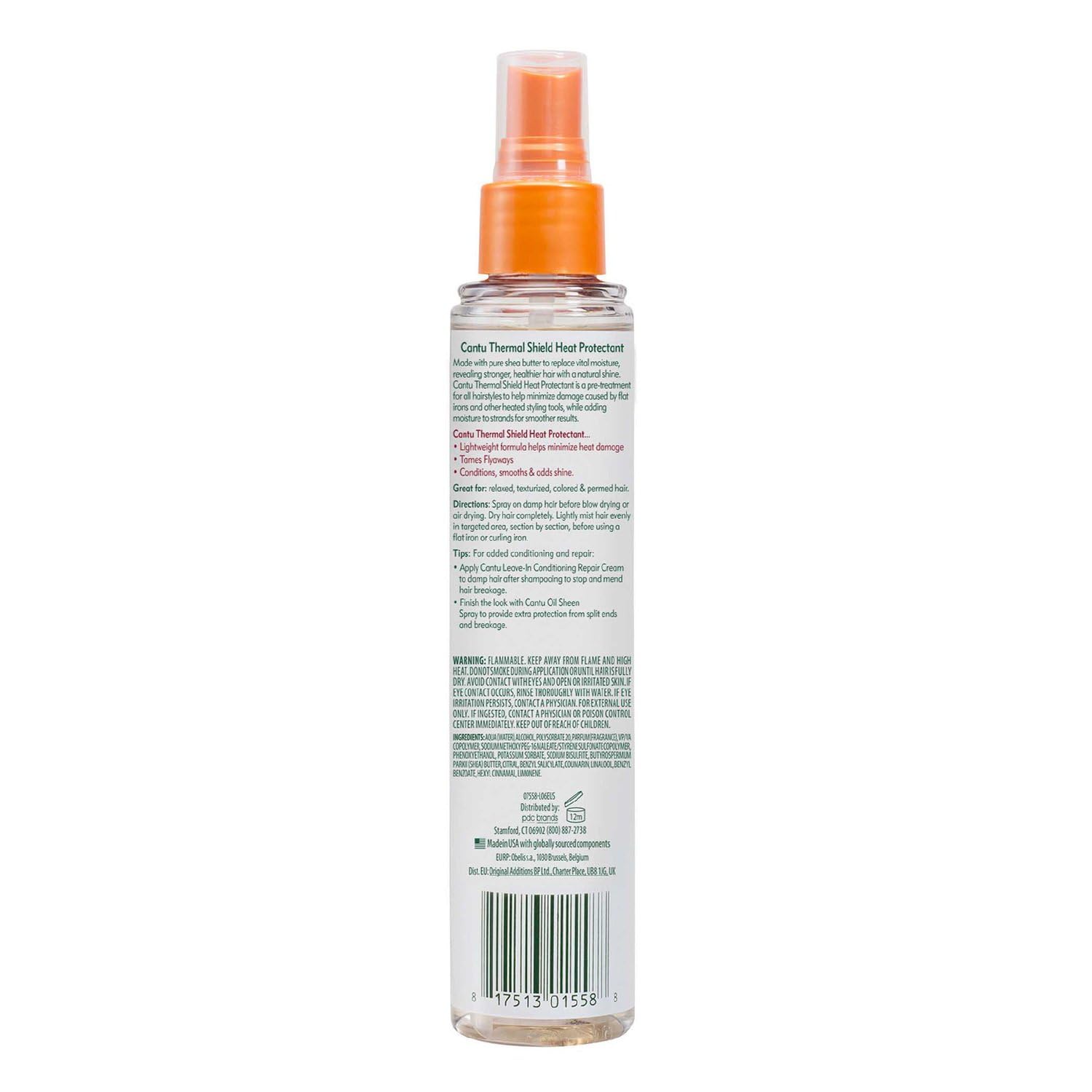 Gray Cantu Shea Butter Thermal Shield Heat Protectant 5.1 Ounce (150ml)