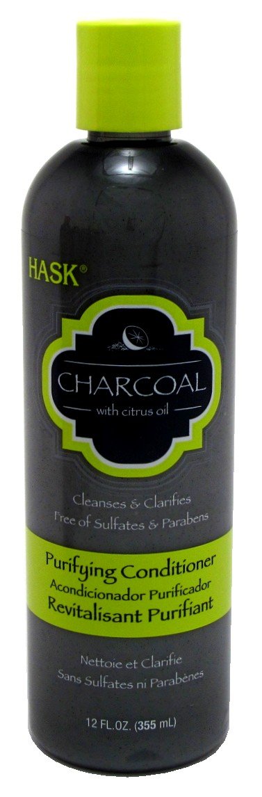 Dark Slate Gray Hask Charcoal Clarifying Conditioner, 12 Fluid Ounce - 6 per case.