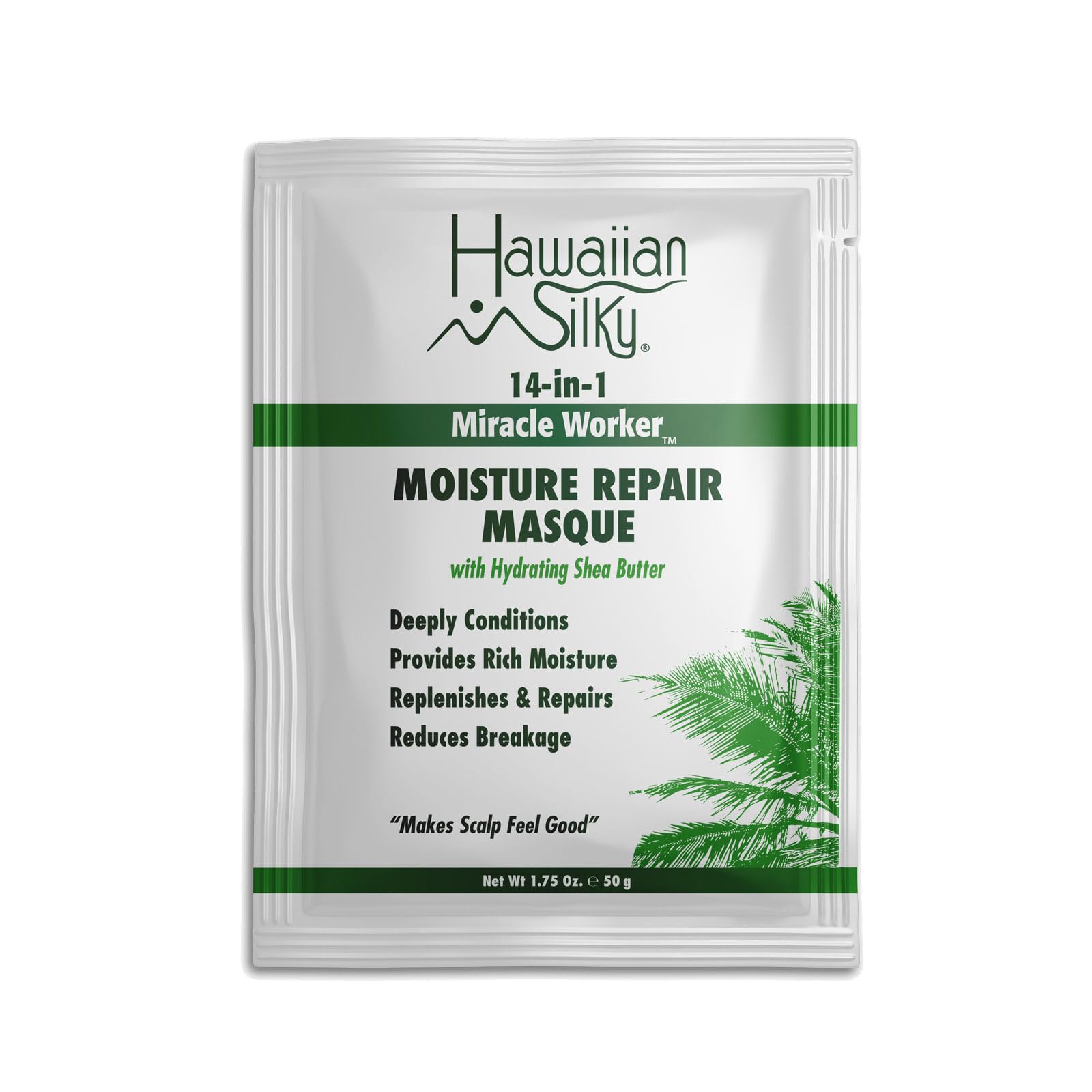 Gray Hawaiian Silky 14 In 1 Miracle Worker Moisture Repair Masque 1.75 Oz (Pack of 3)