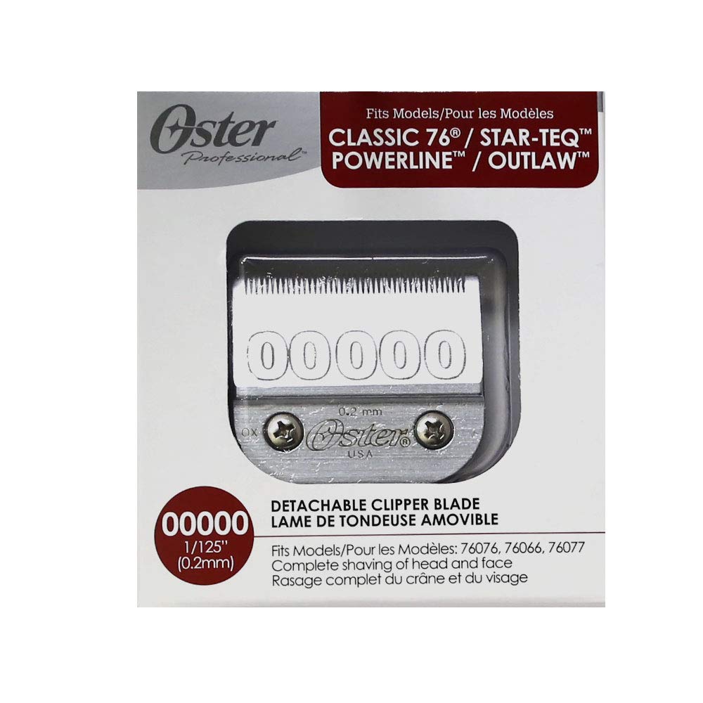 Light Gray Oster 0.2 mm 00000 Size 76918-006 Blade