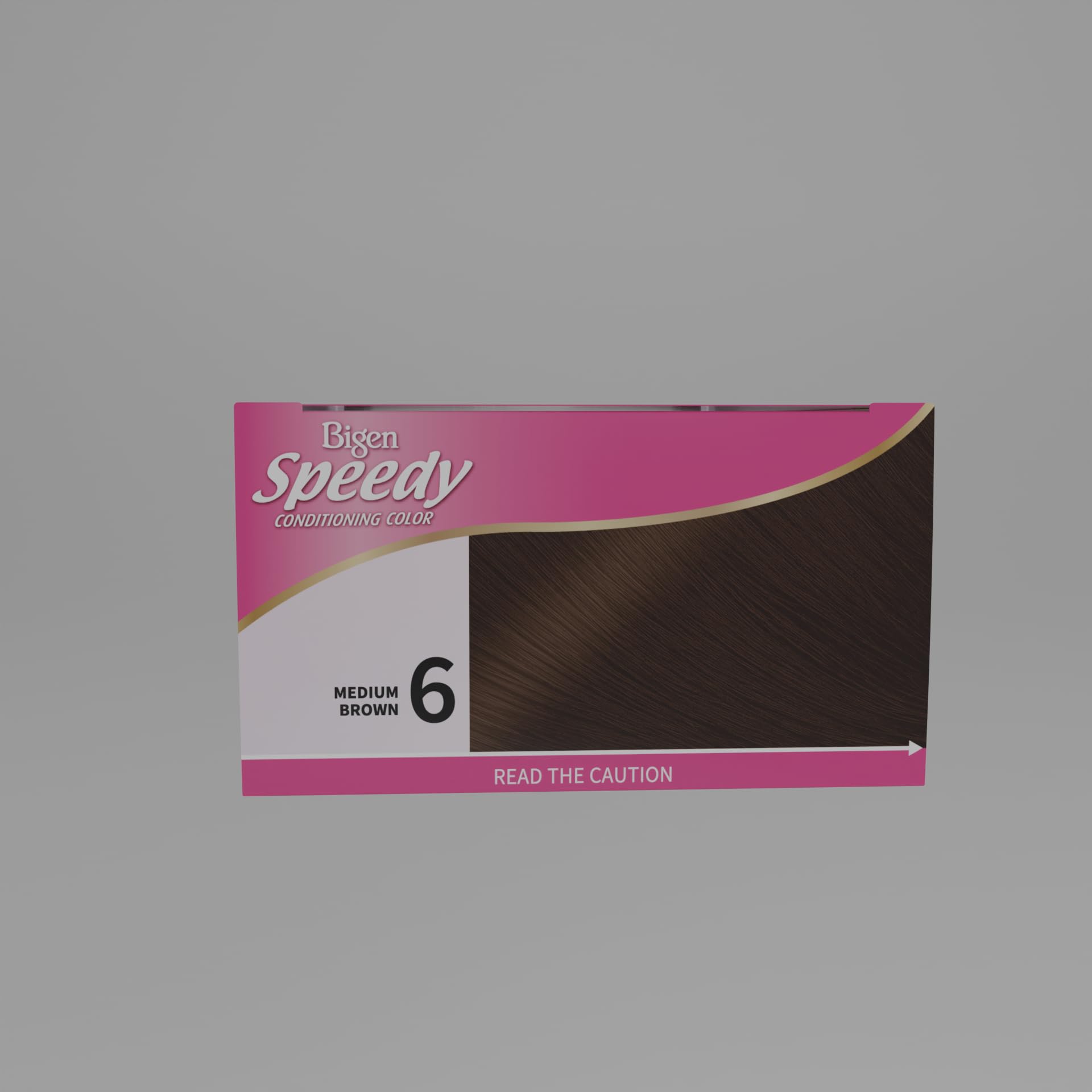 Dark Slate Gray Bigen Speedy Conditioning Color Kit: 6 Medium Brown - 3 Pack