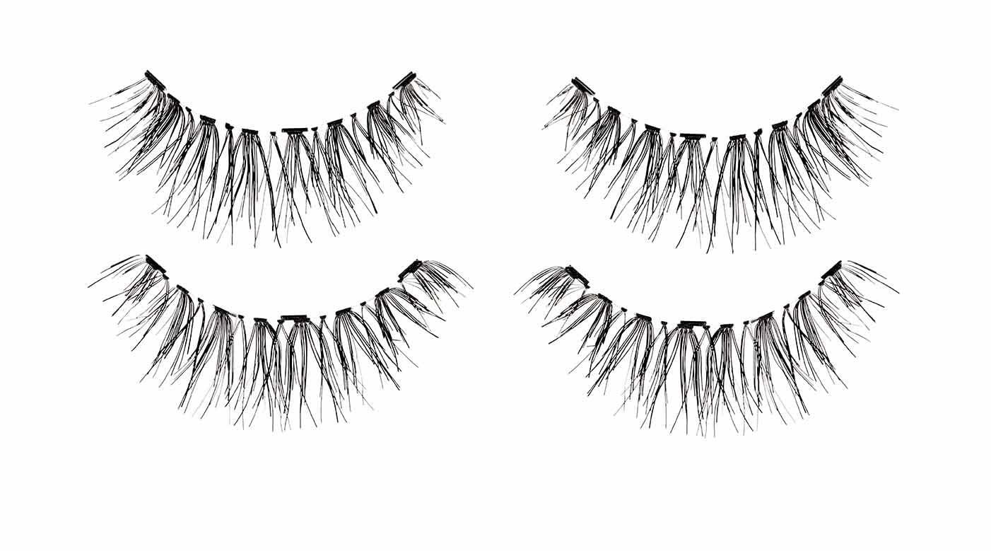 White Smoke Magnetic Double Wispies