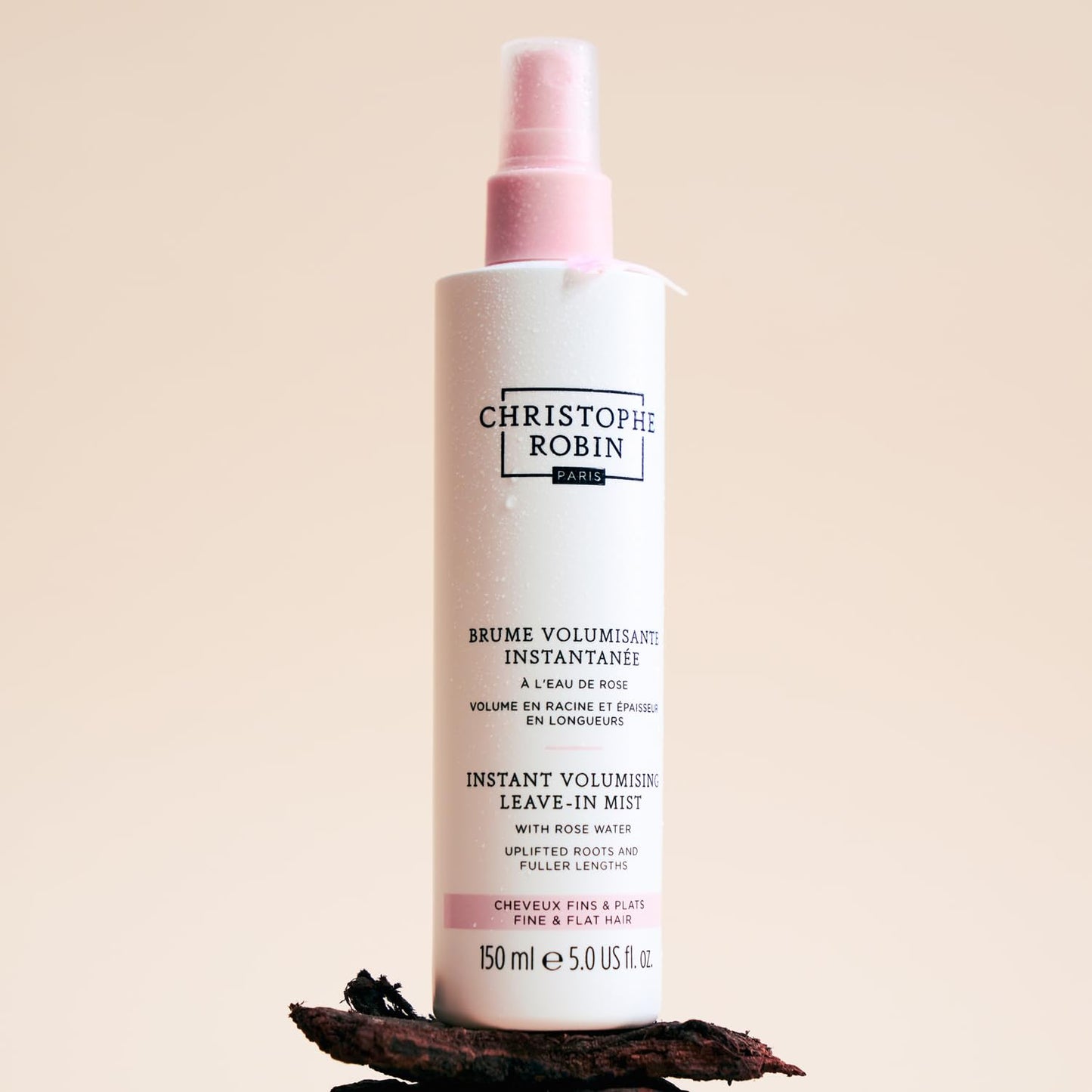 Antique White Christophe Robin Instant Volumising Mist with Rose Water for Thin, Fine, and Flat Hair 5 fl. oz