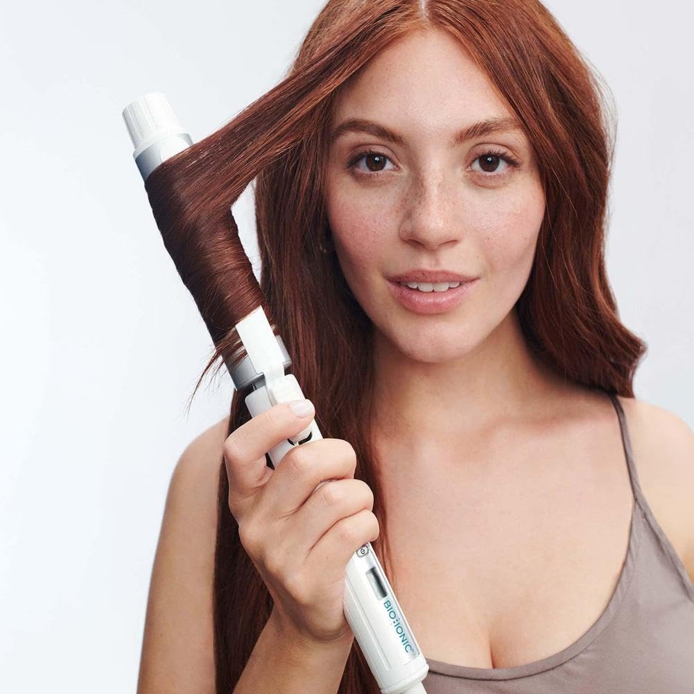 Lavender BIO IONIC Stylewinder Rotating Styling Iron