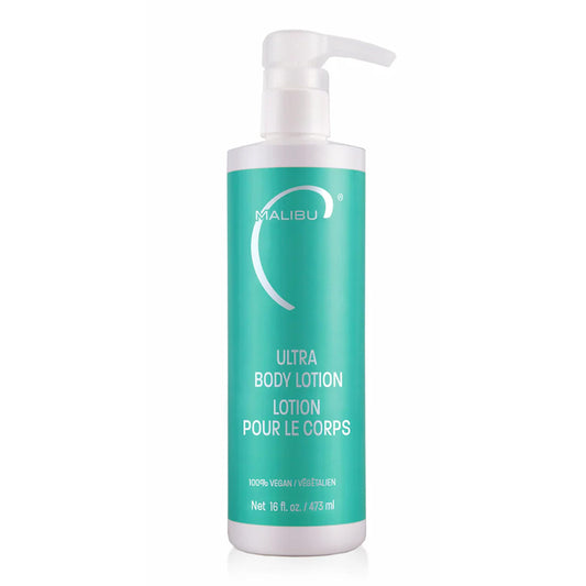 White Smoke Malibu C Ultra Body Lotion - Hydrating Lotion for Extremely Dry Skin - Delivers Weightless Moisture & Radiant Glow - Safe for All Skin Types (16 fl oz)