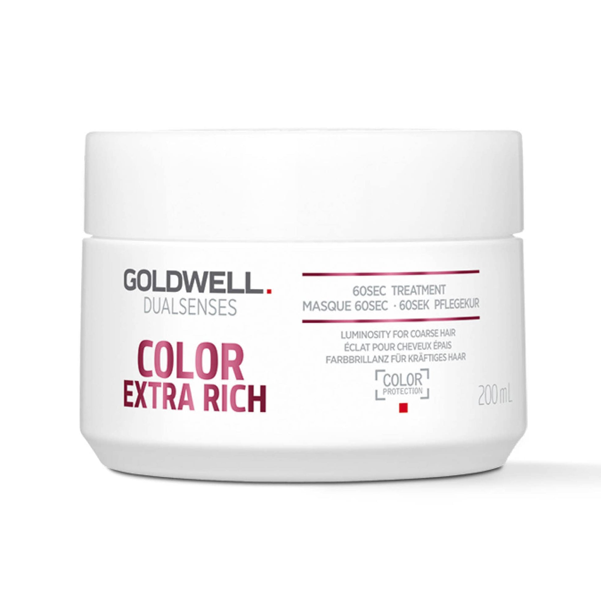 White Smoke Goldwell Dualsenses Color Extra Rich Brilliance 60sec Treatment 200mL