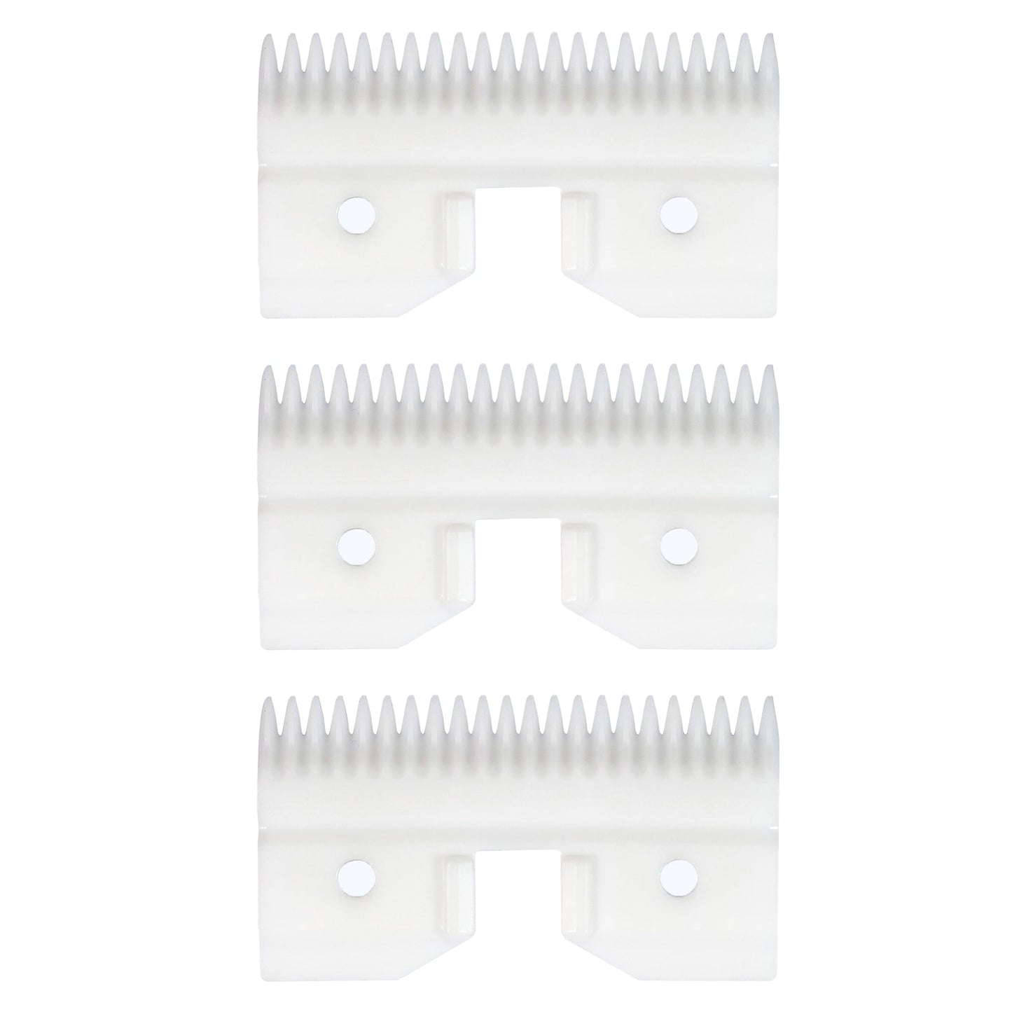 Lavender OwnLifeYF 3PCS Ceramic Coarse Pet Replacement Blade Cutter Compatible with Andis 64440, Compatible with Oster A5, Compatible with Walh KM Series Clippers, 22 Teeth