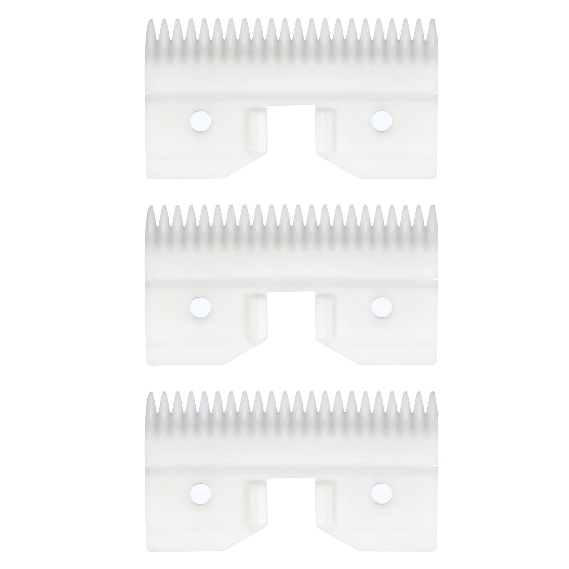Lavender OwnLifeYF 3PCS Ceramic Coarse Pet Replacement Blade Cutter Compatible with Andis 64440, Compatible with Oster A5, Compatible with Walh KM Series Clippers, 22 Teeth