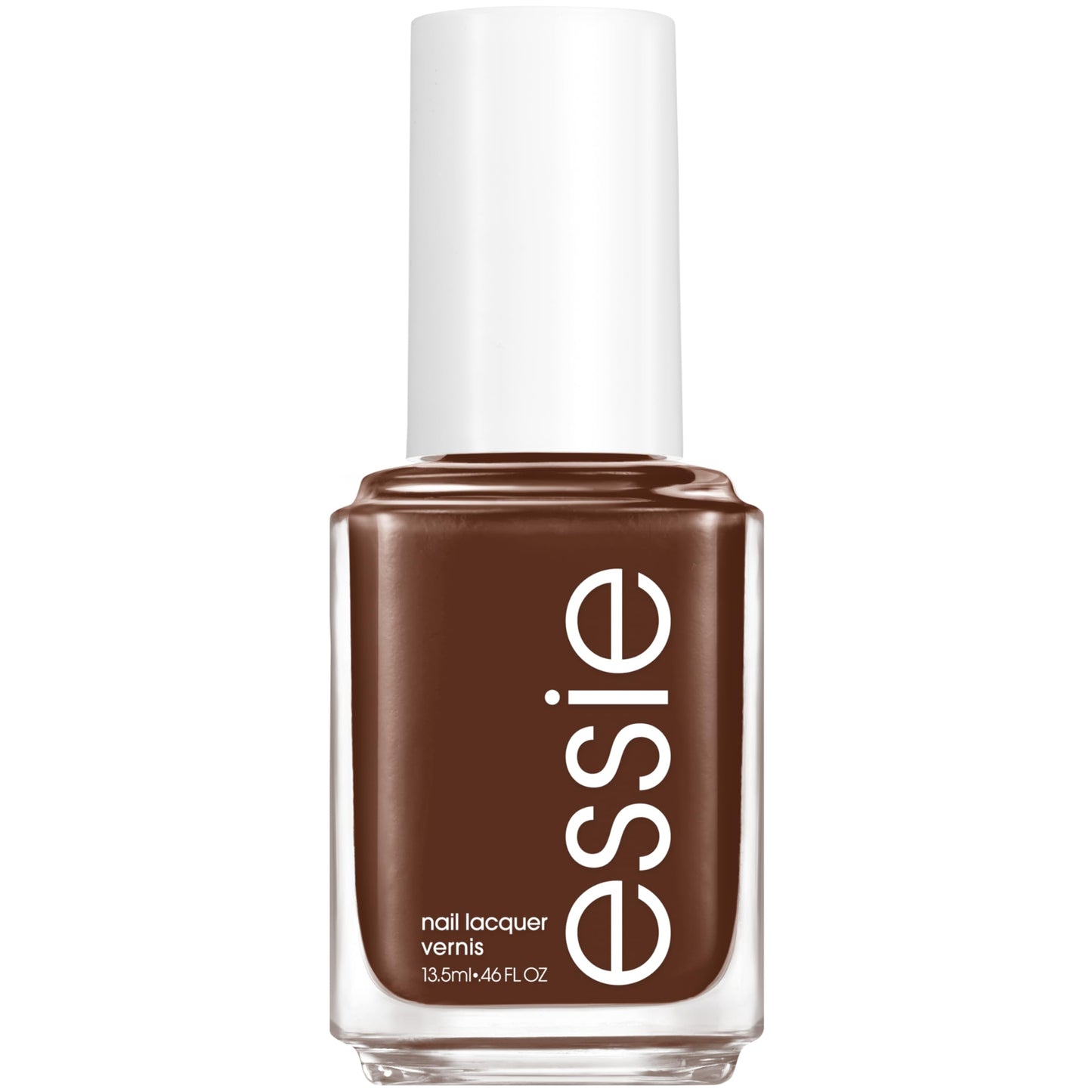 White Smoke essie Nail Polish, Salon-Quality Brown Nail Polish, Boho Rodeo, Vegan, Sepia Retreat, 0.46 fl oz