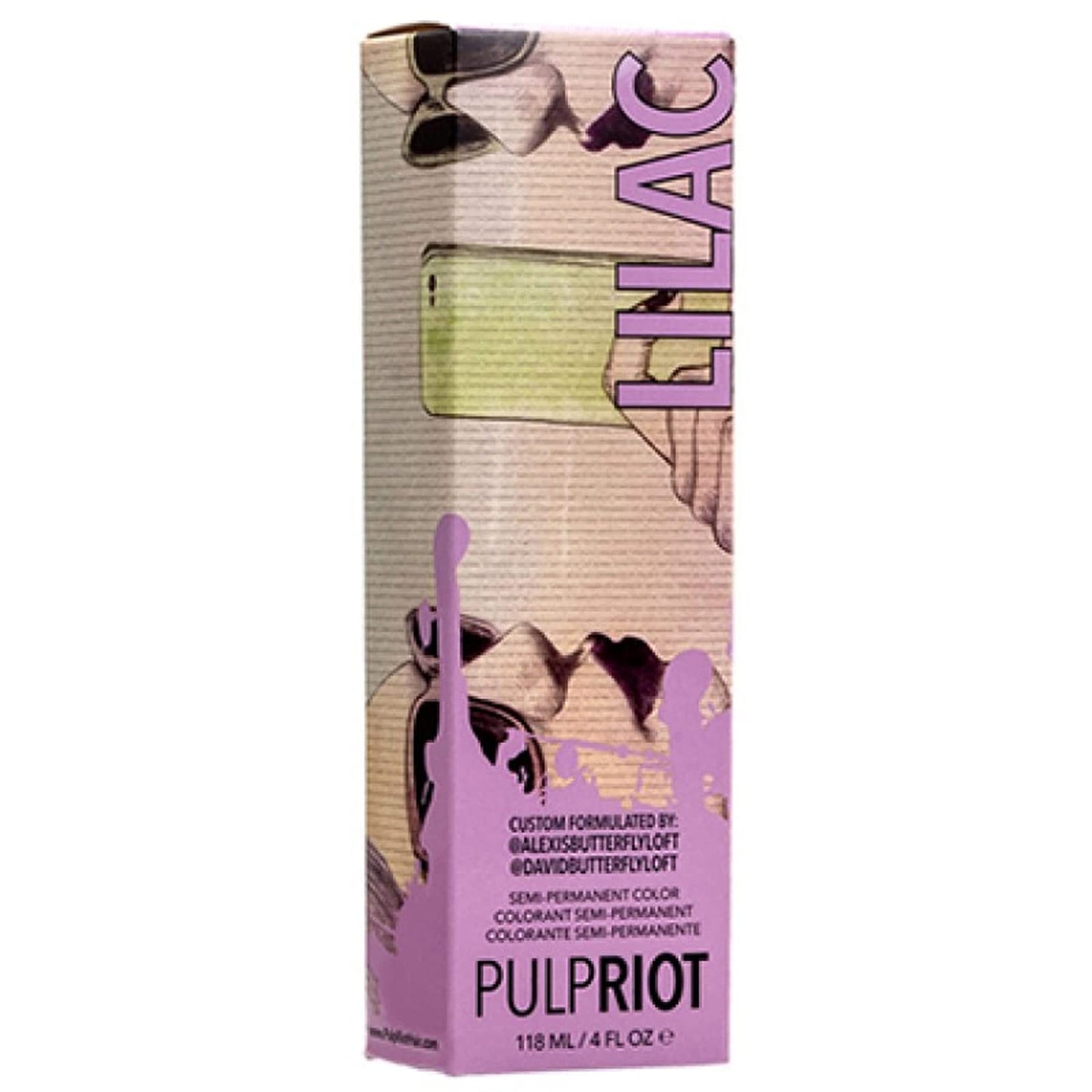 Tan Pulp Riot Semi-Permanent Hair Color 4oz- Velvet