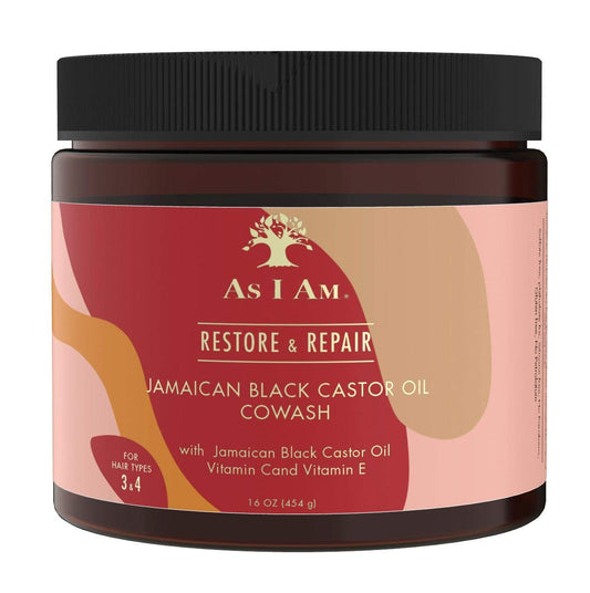 Dark Slate Gray As I Am Jamaican Black Castor Oil Cowash (Pack of 2)