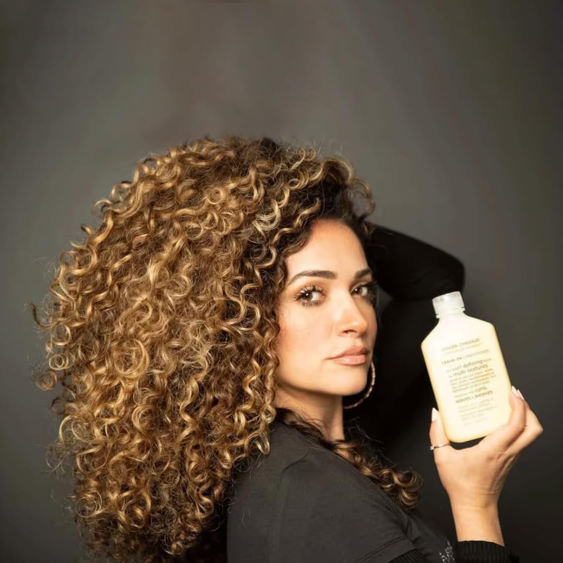 Dark Olive Green Mixed Chicks Curly Friendly Leave-in Conditioner, 10 fl. oz