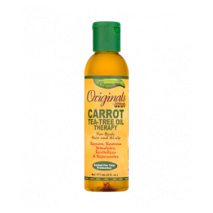 White Smoke Africa's Best Africas Orig Carrot Tea Tree Oil, 177ml, 6 Fl Oz