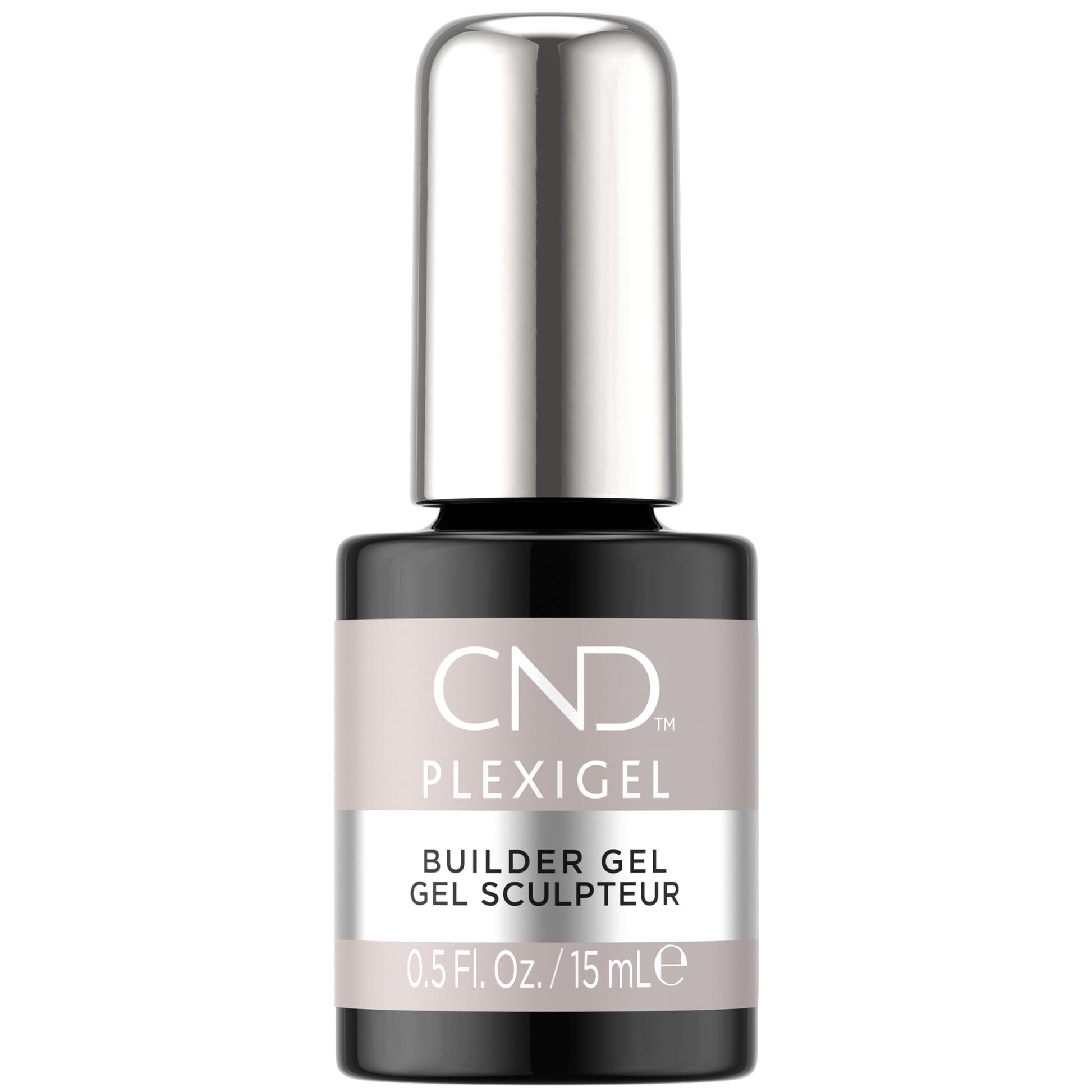 White Smoke CND Plexigel Porcelain, 0.5 fl oz.
