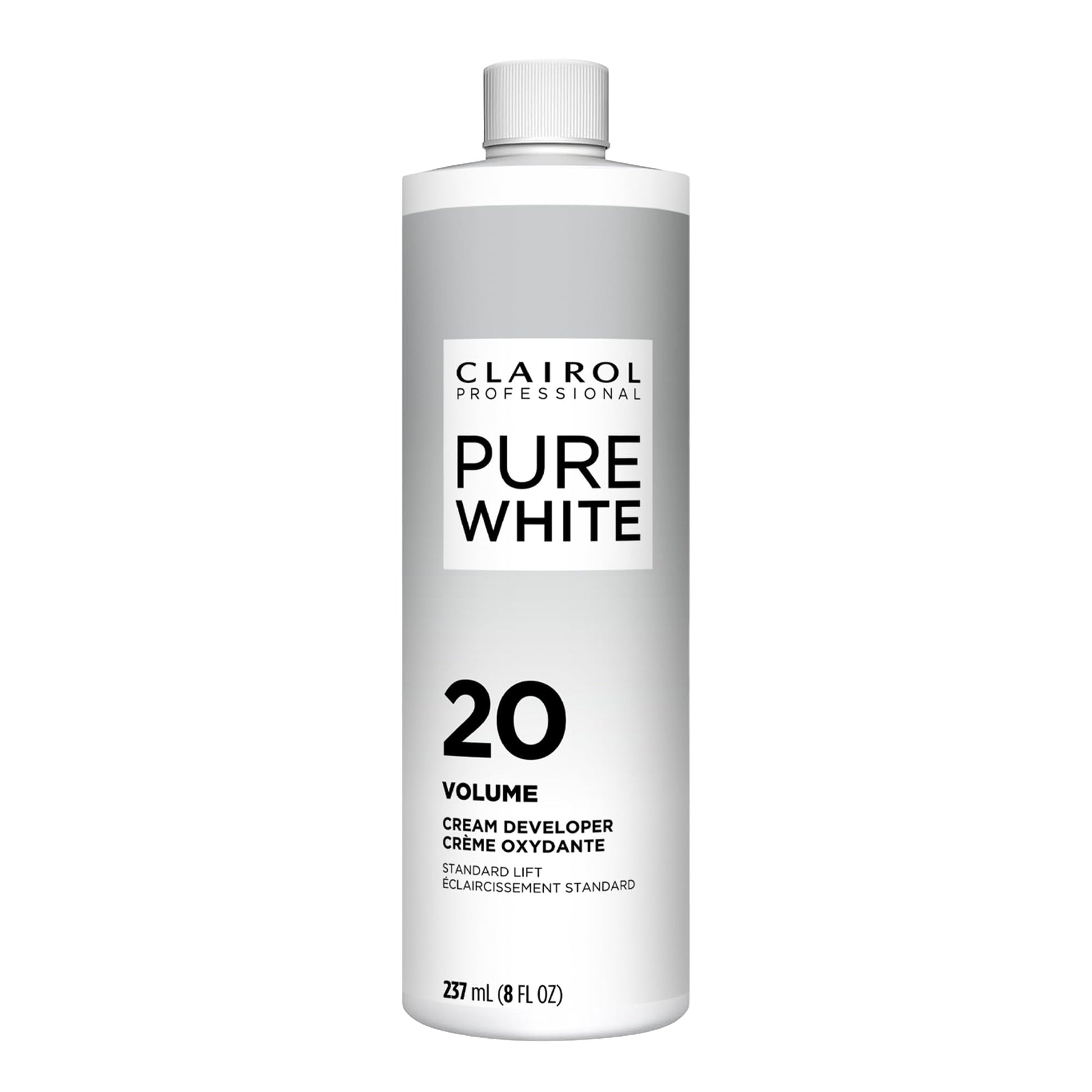 White Smoke Clairol Professional Pure White 20 volume Crème Developer, 16 oz (Pack of 1)