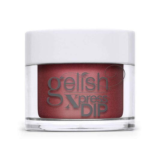 Lavender Gelish Xpress Dip What's Your Poinsettia? - Red Nail Dip Powder, Vibrant Color, Professional Quality, High Shine, Chip-Resistantp, 1.5 ounce.