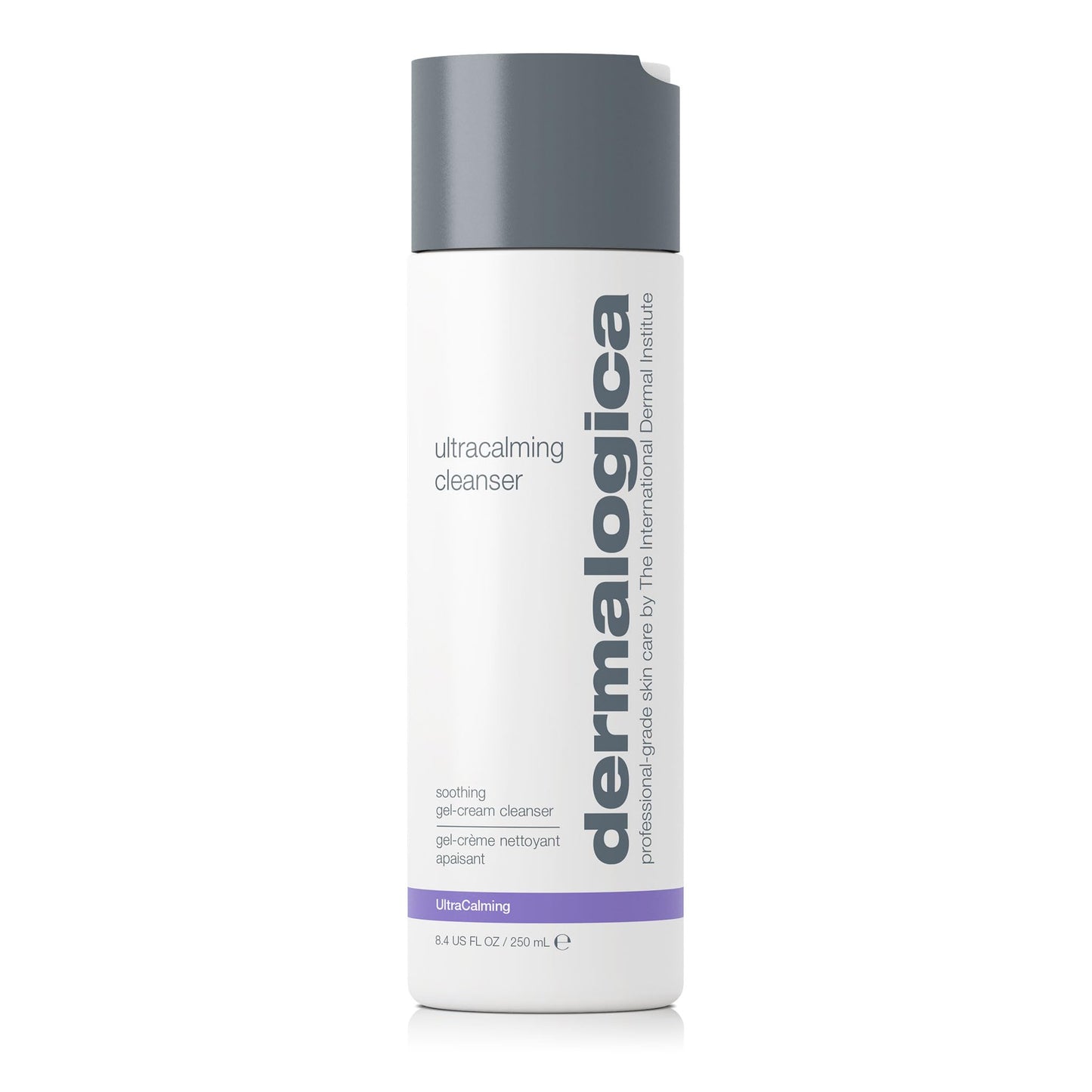 White Smoke Dermalogica Ultracalming Cleanser, Gentle Face Wash for Sensitive Skin - Calms and Cools Redness and Discomfort, PH balanced, Non- Foaming, Gel Cream Type, 8.4 Fl Oz
