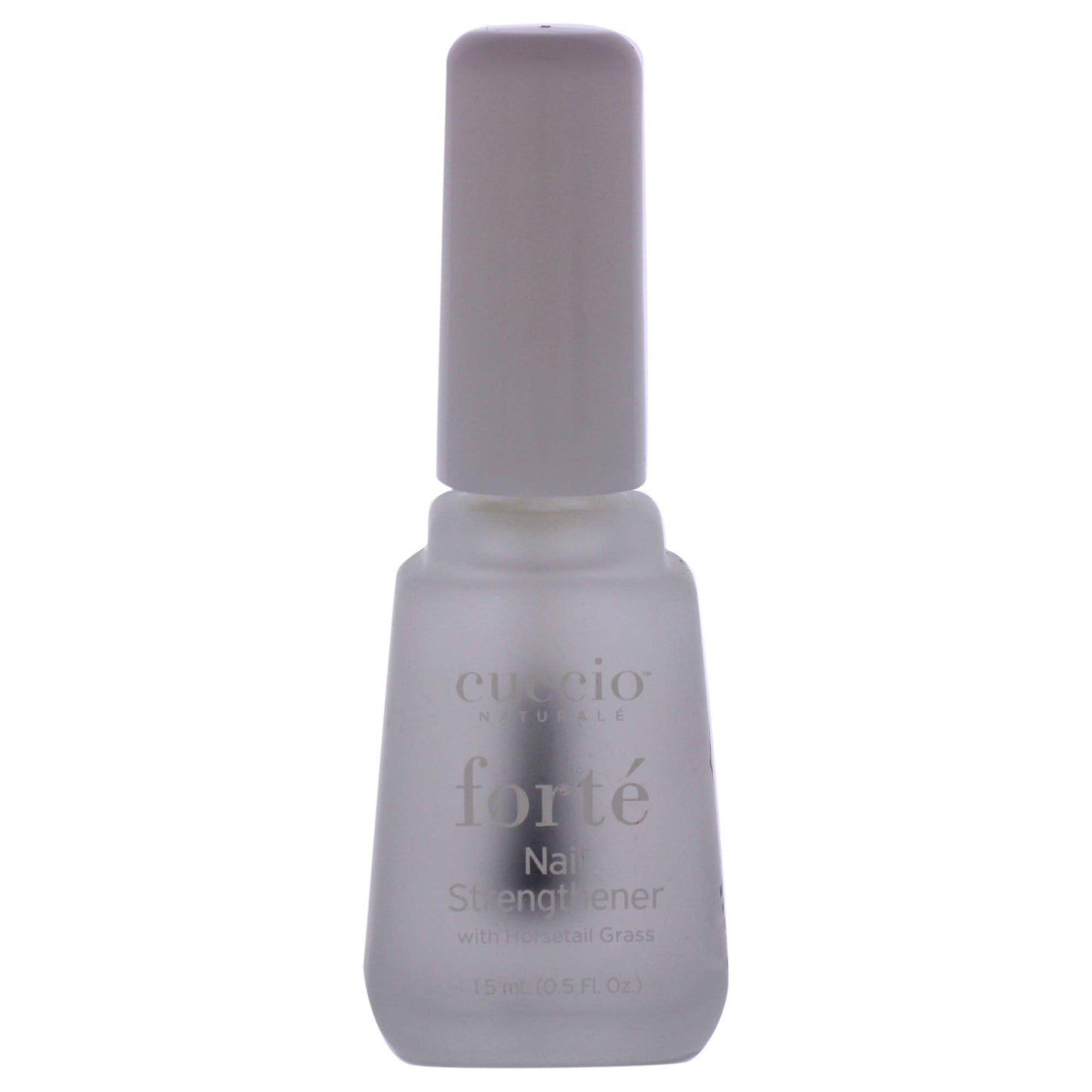 White Smoke Cuccio Naturale Forte Nail Strengthener Treatment - With Horsetail Grass - Protects Against Cracking, Splitting And Breakage - Nutrient Rich Formula Makes Finger And Toenails More Pliable - 0.5 Oz