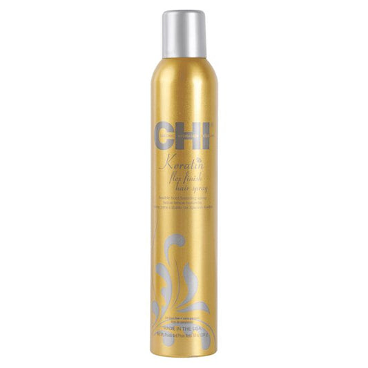 Khaki CHI CHI Keratin Flexible Hold Hair Spray