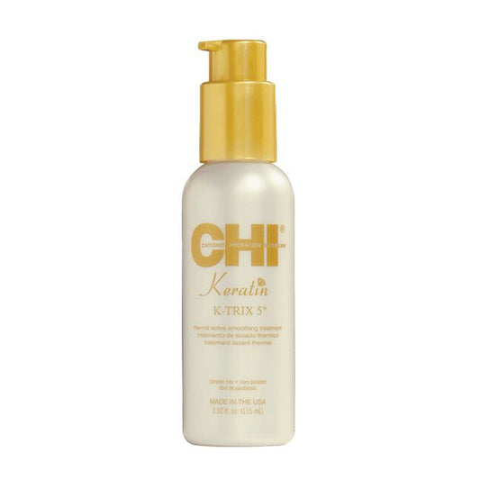 Light Gray CHI CHI Keratin K-Trix 5 Thermal Active Smoothing Treatment