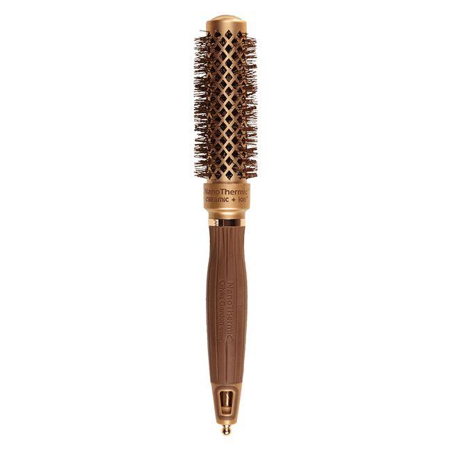 White Smoke Olivia Garden NanoThermic Thermal Brush 1 Inch