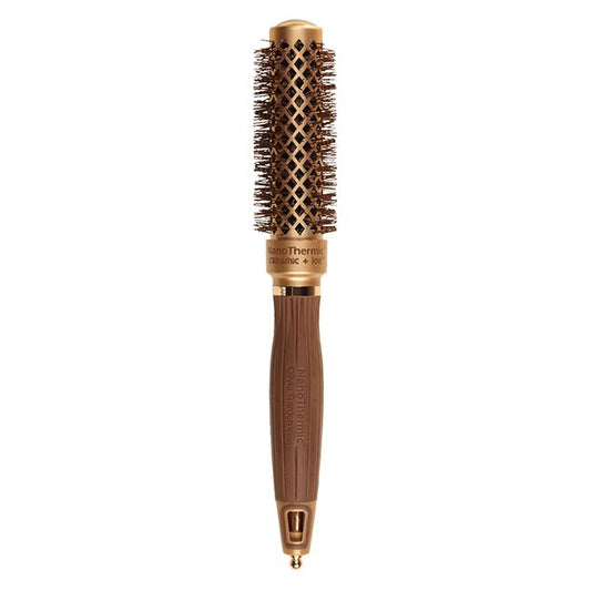White Smoke Olivia Garden NanoThermic Thermal Brush 1 Inch