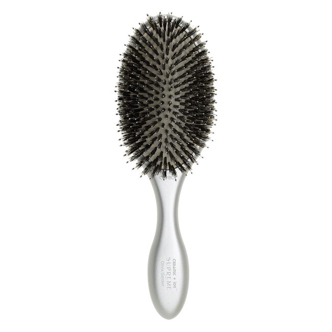 White Smoke Olivia Garden Ceramic+Ion Supreme Combo Brush
