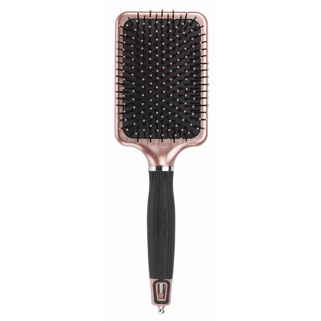 White Smoke Olivia Garden Nanothermic Paddle Cushion Brush (BCA)