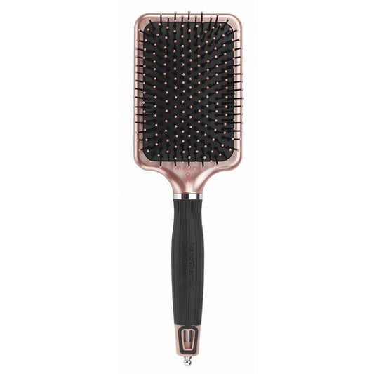 White Smoke Olivia Garden Nanothermic Paddle Cushion Brush (BCA)