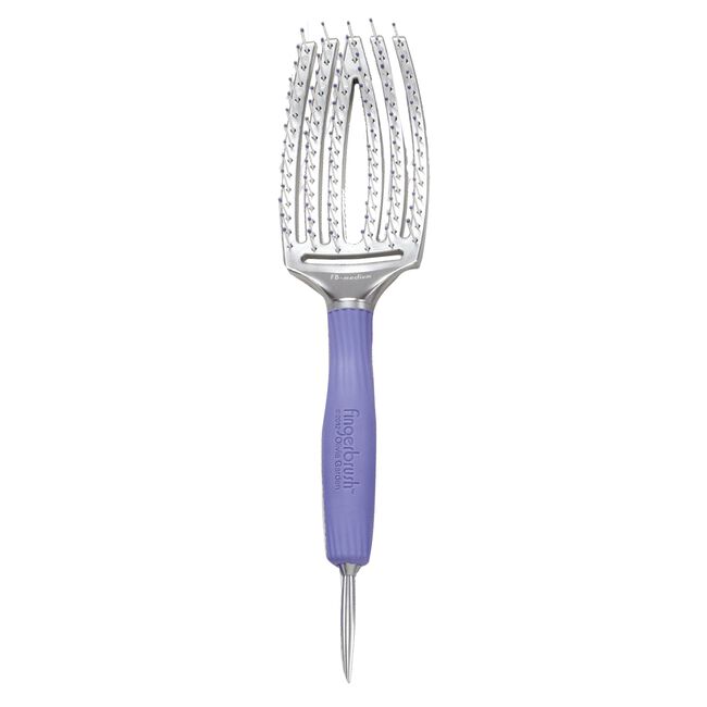 White Smoke Olivia Garden Fingerbrush Medium Size