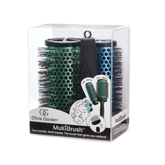 White Smoke Olivia Garden MultiBrush - 3 Count Kit