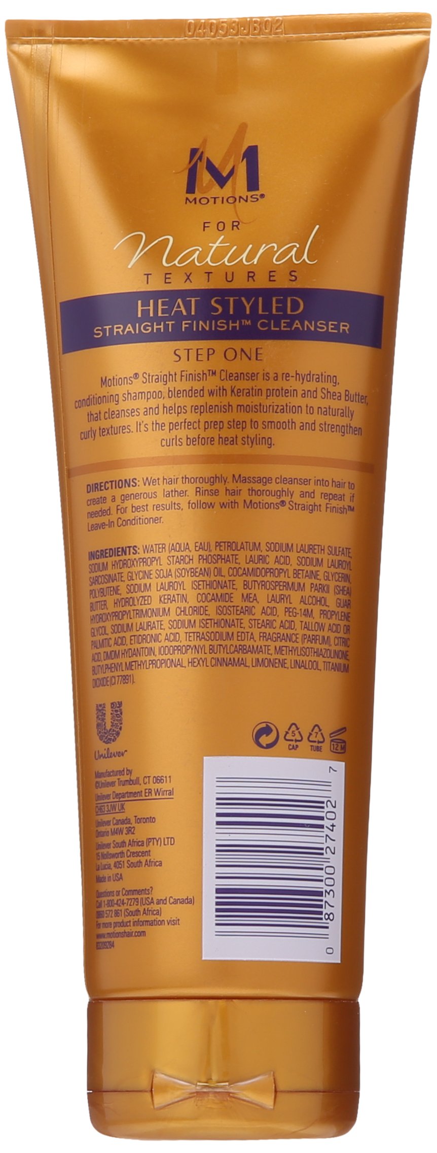 White Smoke Motions Straight Finish Cleanser, 8 Ounce